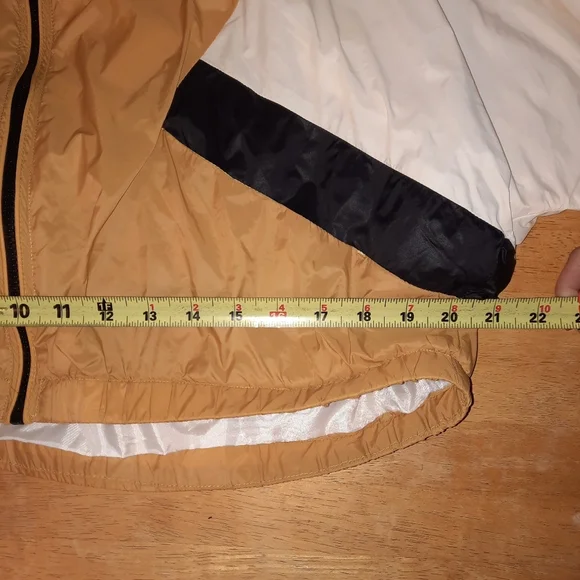 H&M Camel and Black Bomber Jacket - Picture 12 of 13